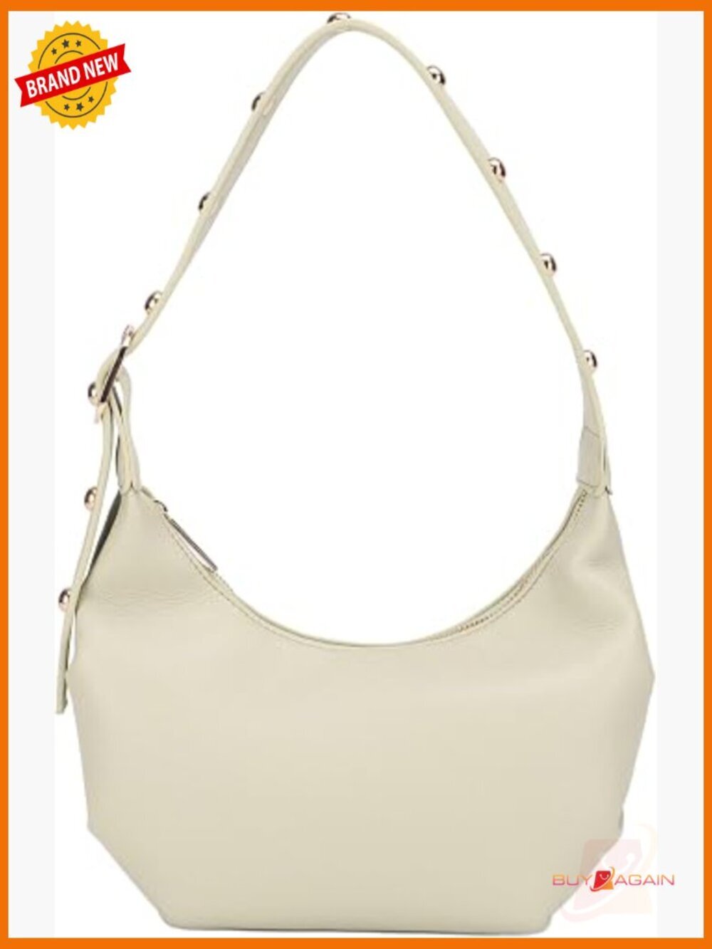 Small Hobo Bag Crescent Vegan Leather Shoulder Purse Underarm Tote Clutch